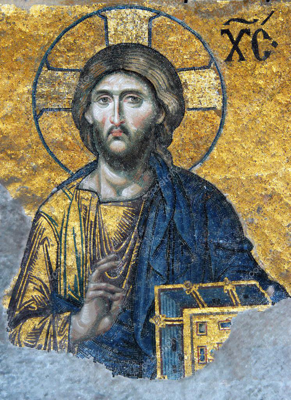 Спас Пантократор.собор святой Софии. Константинополь. 12-век