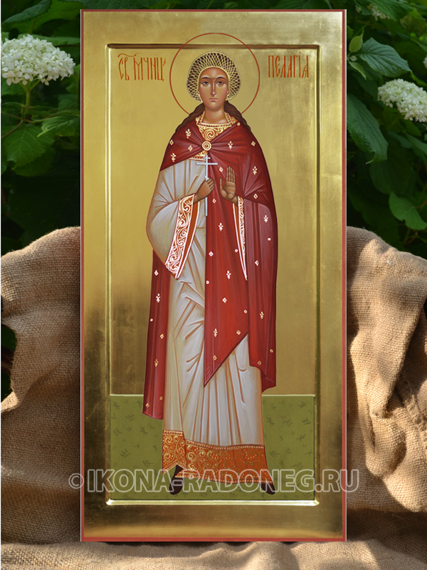 Икона святой мученицы Пелагеи