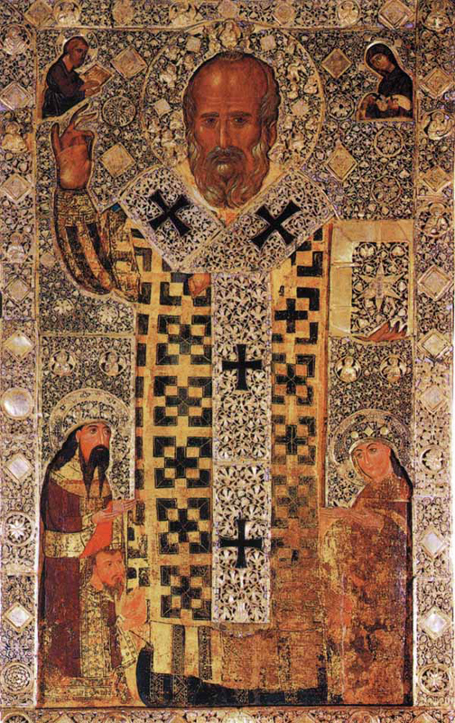 Икона Николая Чудотворца. Крипта Базилики св. Николая