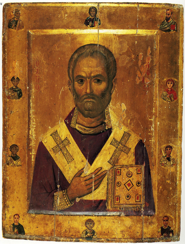 Икона Николая Чудотворца. Византия