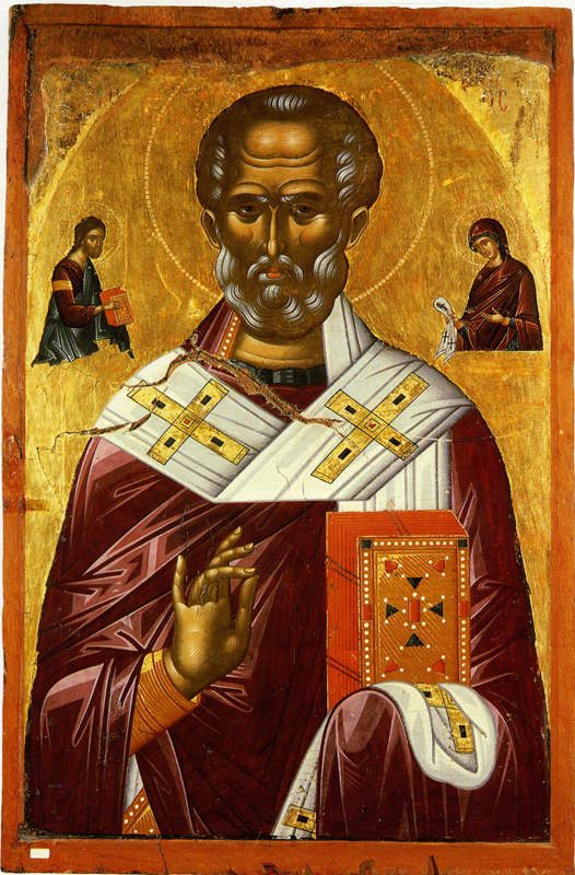 Икона Николая Чудотворца. Византия
