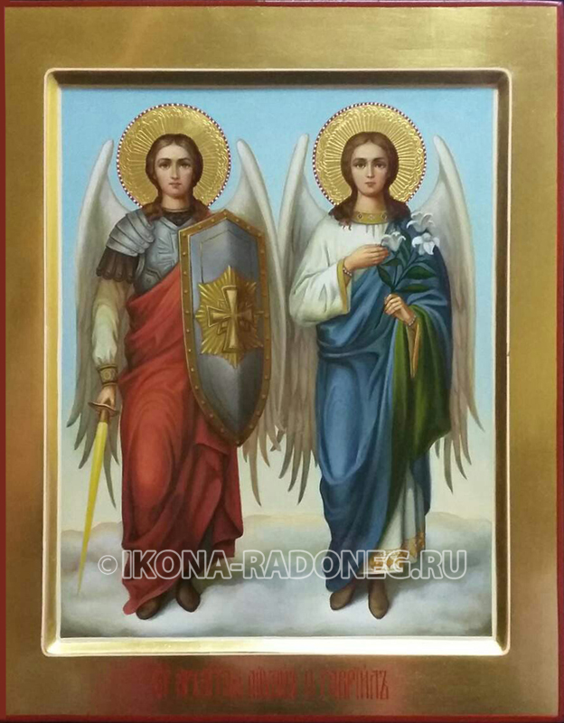 Икона Архангелов Гавриила и Михаила