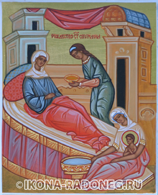 Икона Спиридона Тримифунтского. Рождество святителя Спиридона