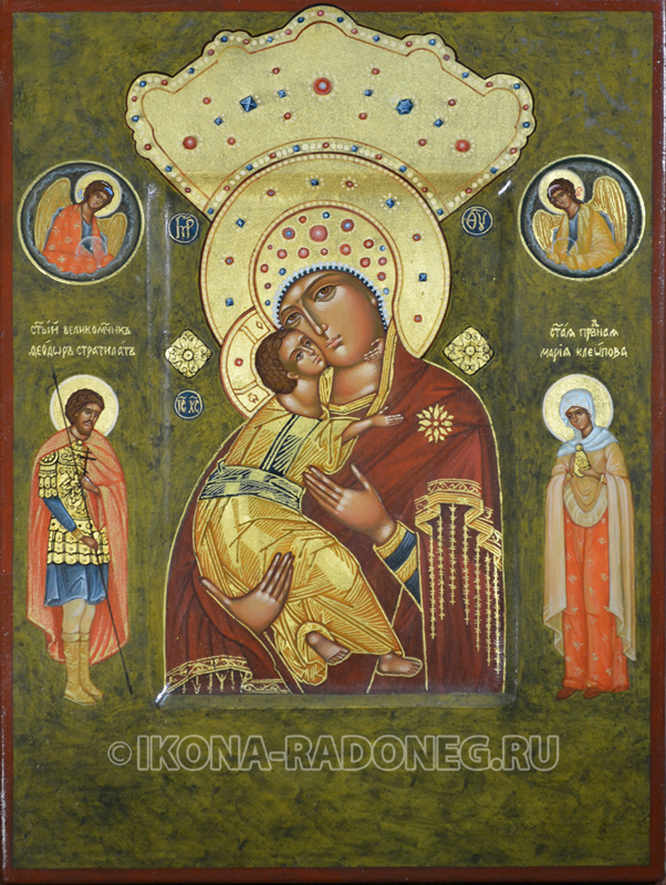Икона Волоколамская икона Божией Матери