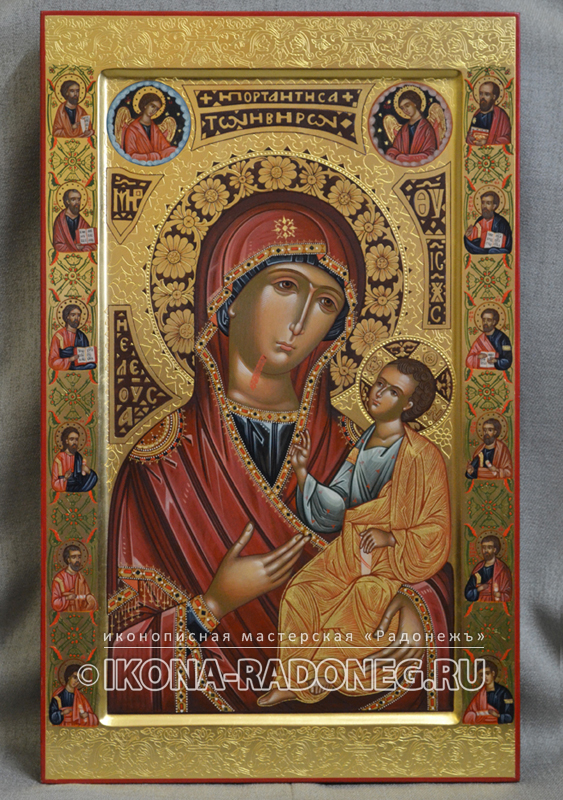 Икона Иверская икона Божией Матери (Новодевичий монастырь)
