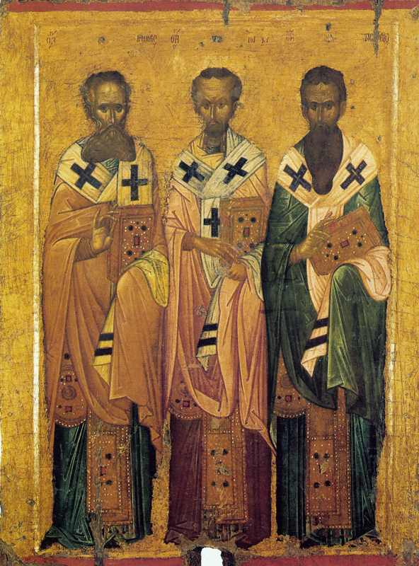 Икона - Собор Трёх Святителей (Византия)