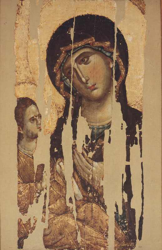 Икона Божией Матери - Одигитрия. Византия