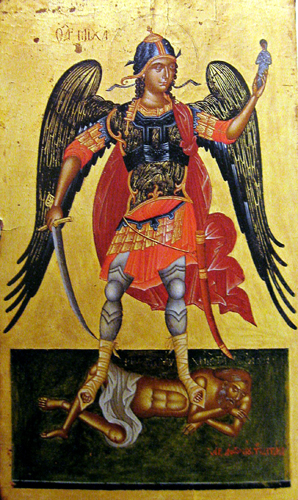 икона Архангела Михаила. Византия