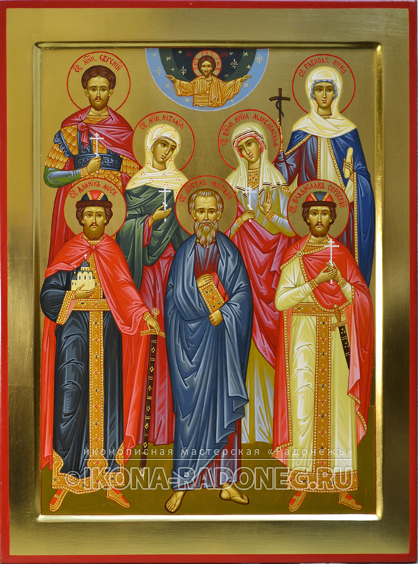 Икона святых покровителей семьи