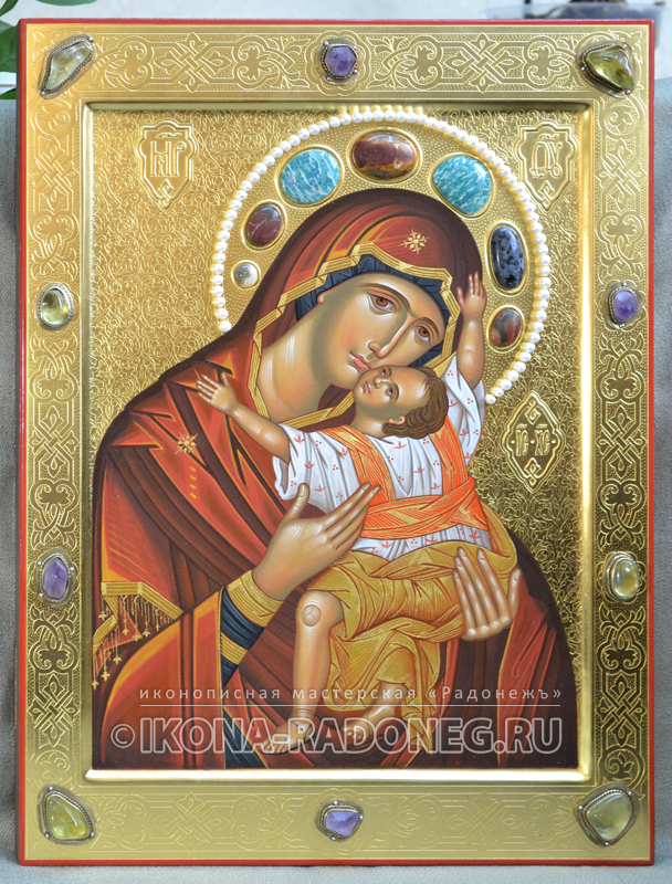 Икона Божией Матери - Кардиотисса (Сердечная)