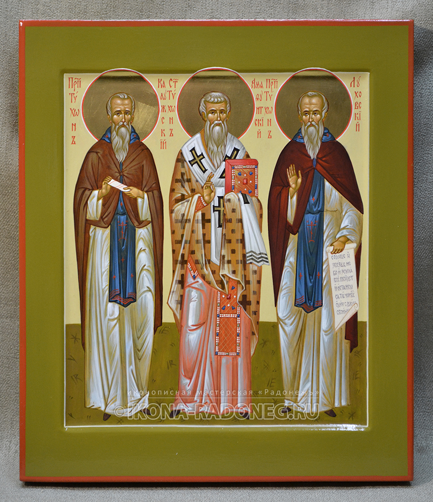 Икона Собор святых Тихонов