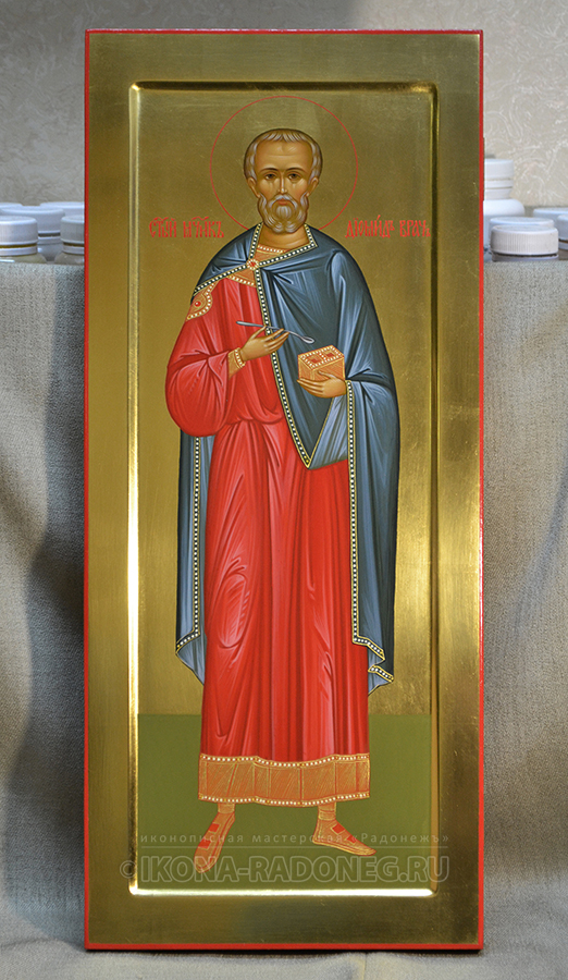 Икона святого Диомида Врача