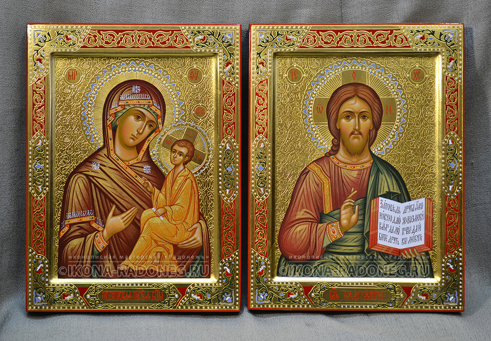 Православные иконы на сусальном золоте высшей пробы